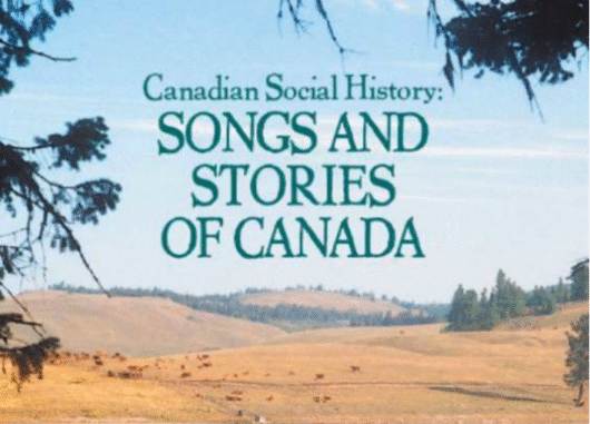 Cover of CD-ROM: Songs and Stories of Canada