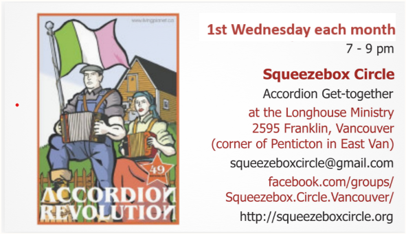 Squeezebox Circle info card